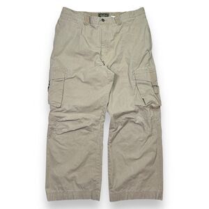 Eddie Bauer Ripstop Cargo Pants Relaxed Straight Leg Utility Trousers Mens 38x30